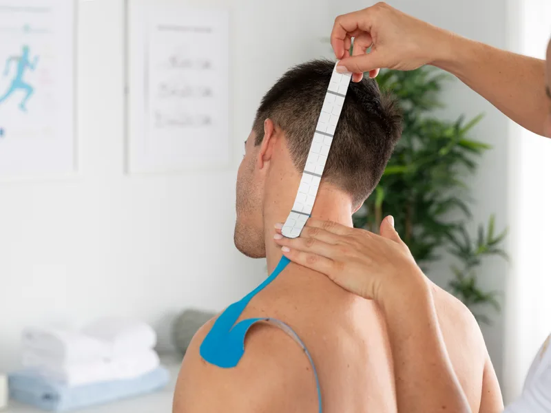 Kinesio Taping at Hans Chiropractic & Injury Center in Norcross